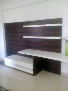 Display Unit white and brown